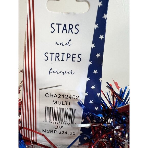 Stars and Stripe Forever NWT Nordstrom Star Headband Red O/S - Picture 4 of 6